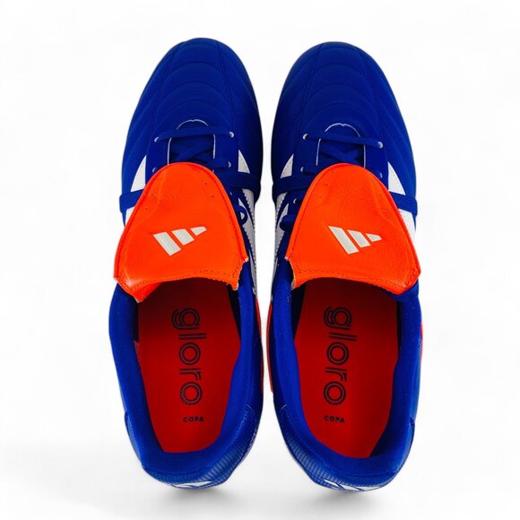 adidas Copa Gloro II FG Firm Ground Blue White Men's Soccer Cleats IG8741 - Picture 8 of 12